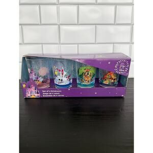 Disney Parks x Joey Chou Plastic Drinkware Set of 4